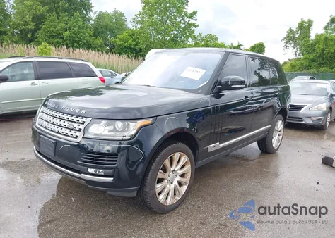 2016 Land Rover Range Rover 5.0L V8 Supercharged из США, поврежденный, VIN SALGS3EF4GA284334